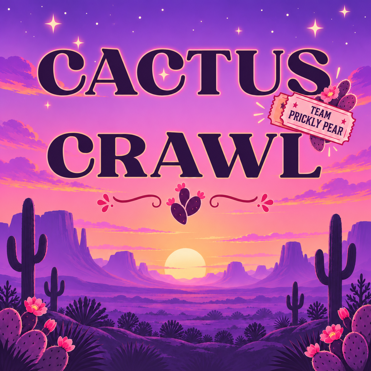 Cactus Crawl - Team Prickly Pear