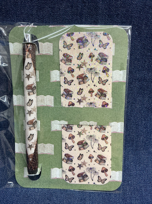 #J-Pen and Bookmark set