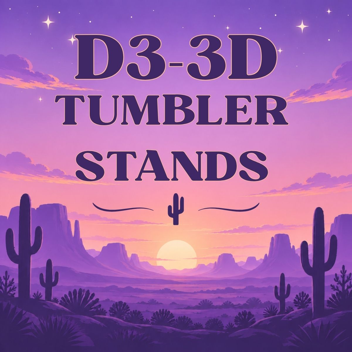 3D Printed Tumbler Stand