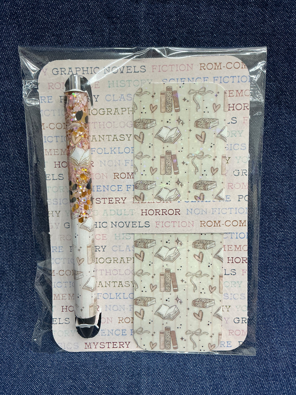 #A-Pen and Bookmark set