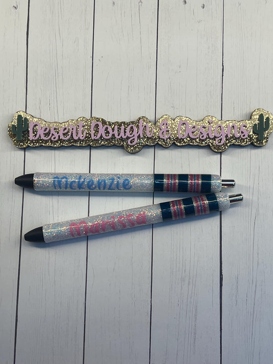 Personalized Baby Blanket Glitter Pen: NICU Nurse Gift, Refillable InkJoy